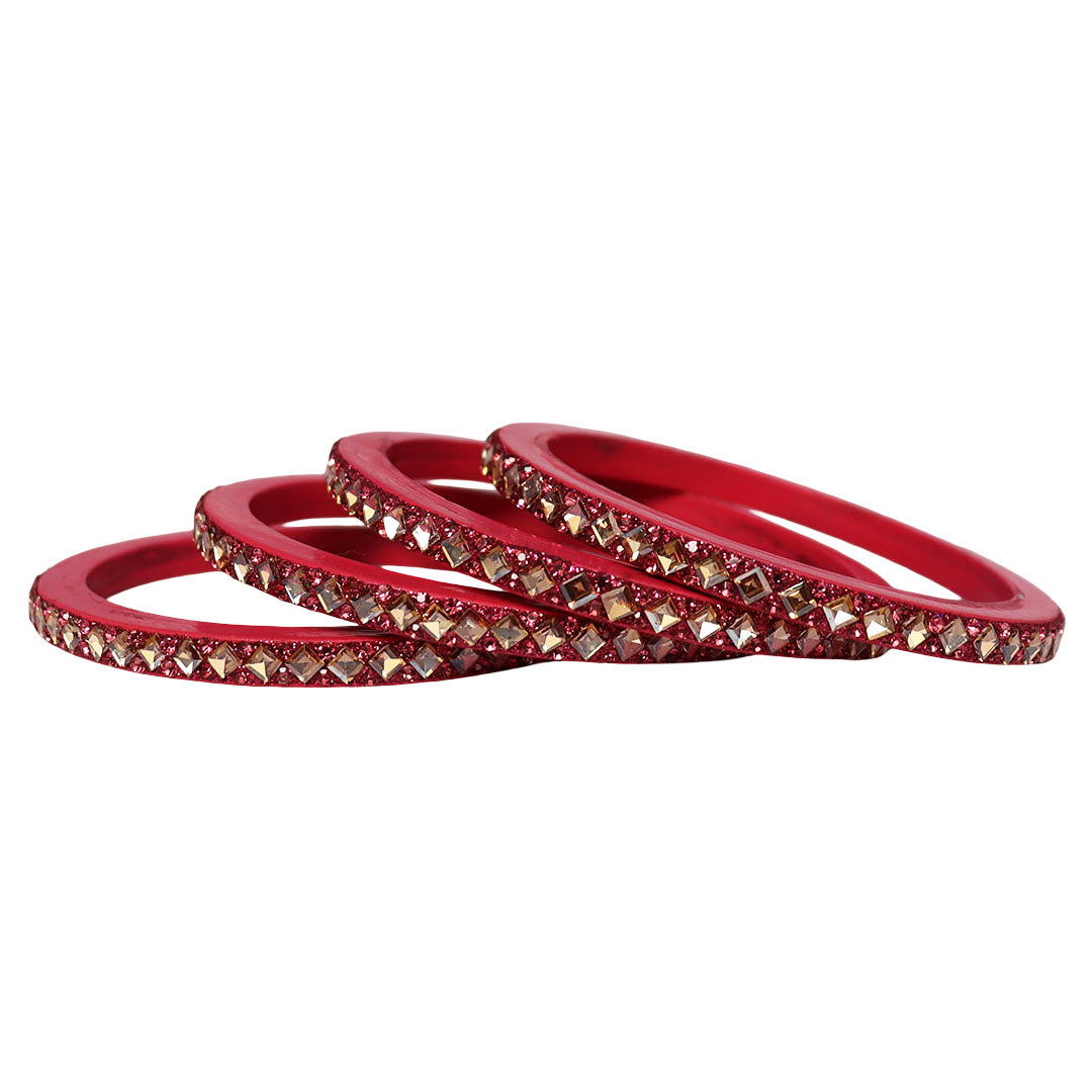 Handmade Lac Bangles For Women With Latest Kundan Design