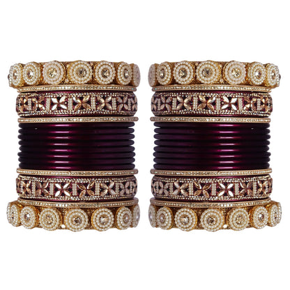 Rajasthani Kundan Lac Bangles for Bride and Wedding Wear