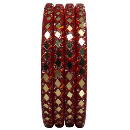 Lahariya Lac Bangles Set Rakhi Gifts for Bhabhi