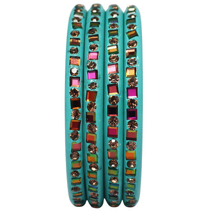 Festive Special Handmade Pure Lac Bangles with Latest Stones Design