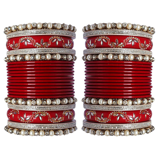 Rajasthani Traditional Lac Bangles Wedding Special Set