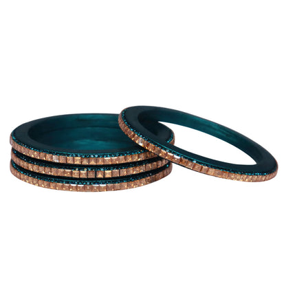 Handcrafted Lac Bangles – Rajasthani Kundan Design for Weddings