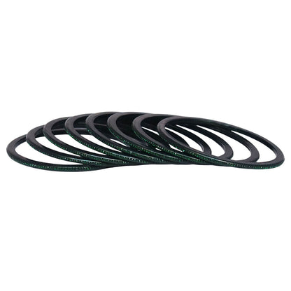 Traditional Rajasthani Lac Bangles with Fine Rhinestones Design