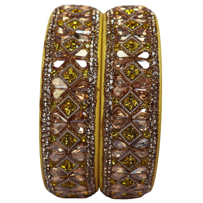 Jaipuri Designer Lac Kada Bangles For Women With Latest Kundan Design
