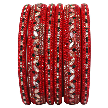 Festival Special Designer Lac Bangles Set With Latest Kundan Design