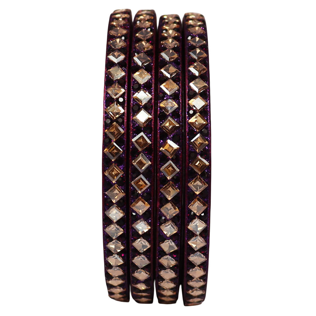 Handmade Lac Bangles For Women With Latest Kundan Design