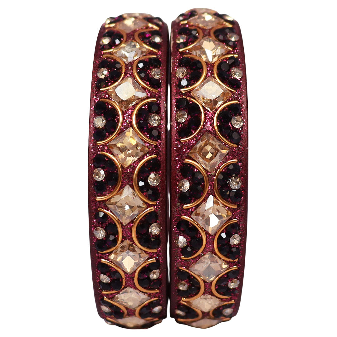Jaipuri Fancy Lac Kada Bangles For Women With Latest Kundan Design