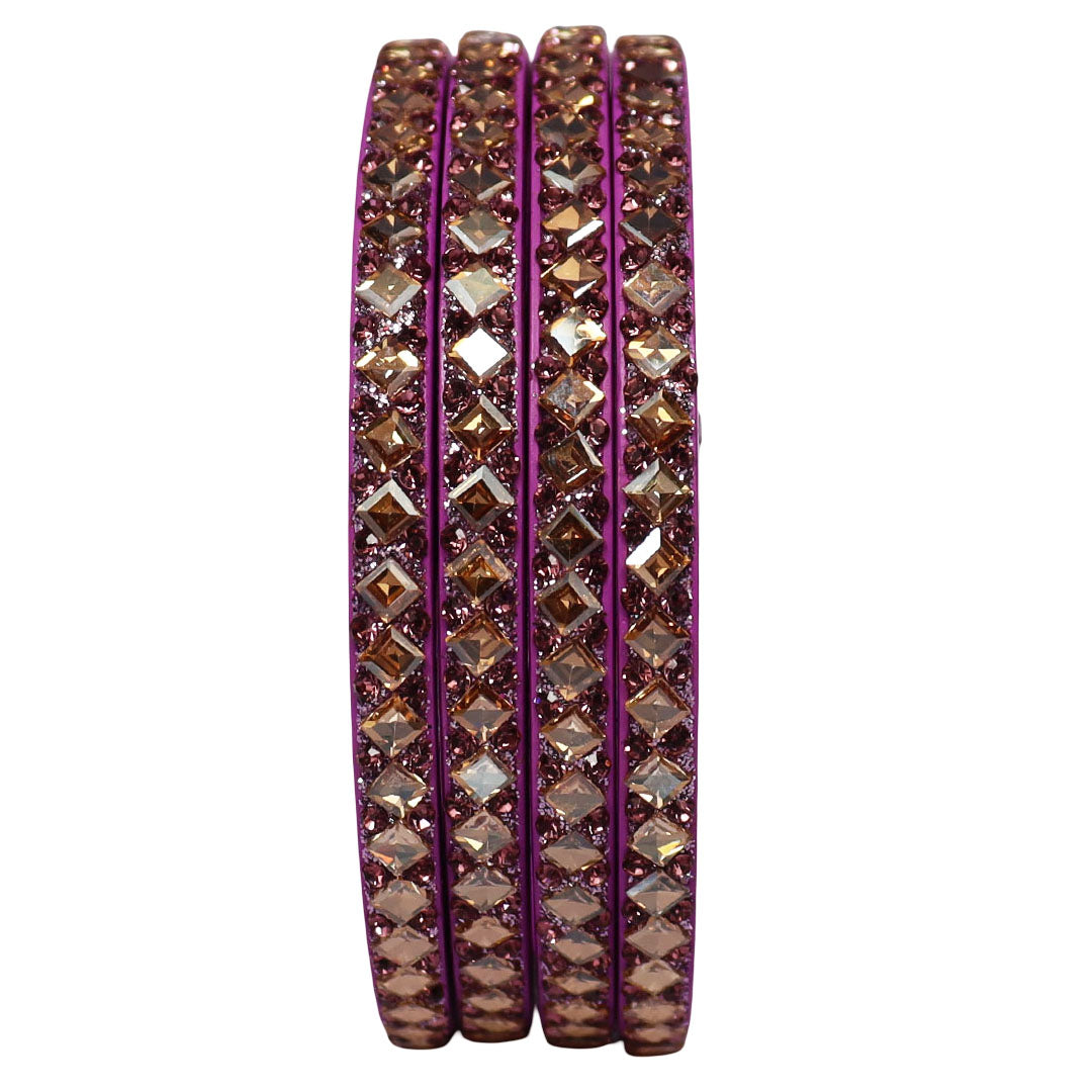 Handmade Lac Bangles For Women With Latest Kundan Design