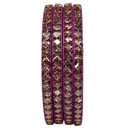 Handmade Lac Bangles For Women With Latest Kundan Design