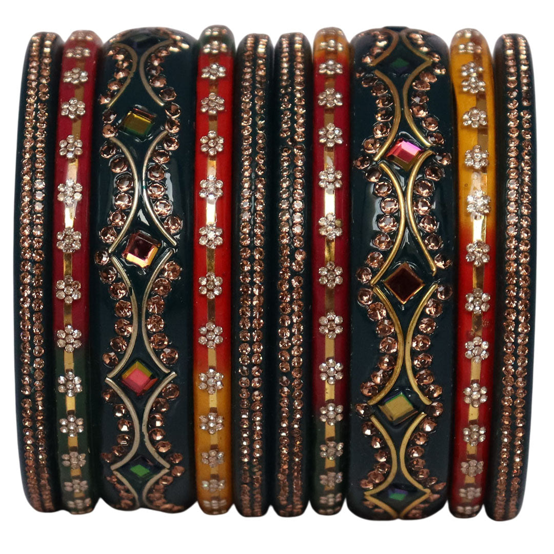 Handcrafted Lac Short Bangles for Marriage & Festival Functions
