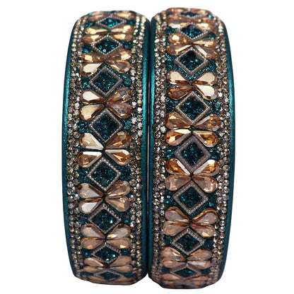 Jaipuri Designer Lac Kada Bangles For Women With Latest Kundan Design