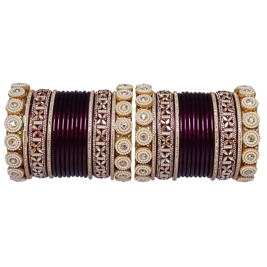 Rajasthani Kundan Lac Bangles for Bride and Wedding Wear
