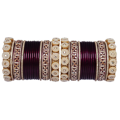 Rajasthani Kundan Lac Bangles for Bride and Wedding Wear