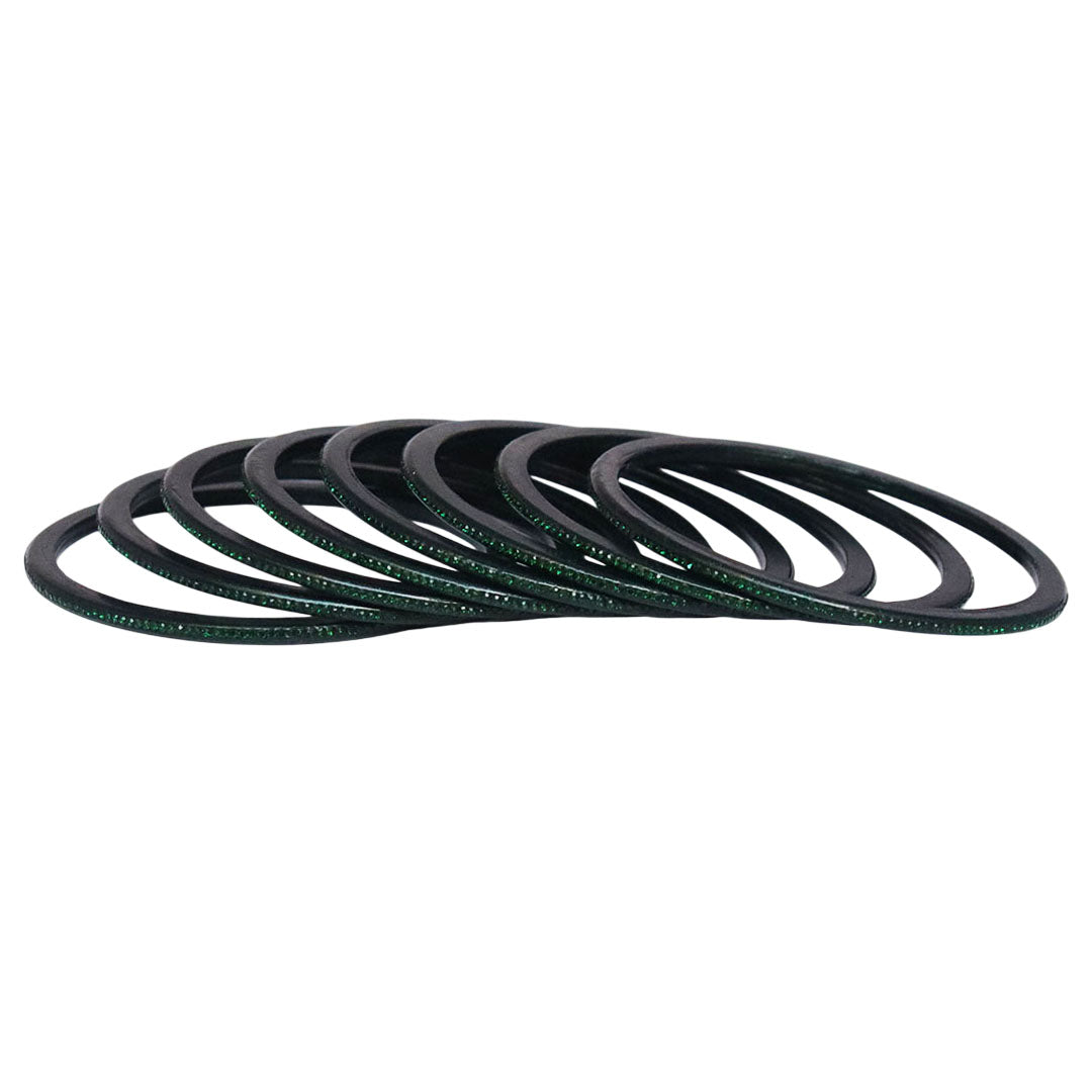 Traditional Rajasthani Lac Bangles with Fine Rhinestones Design