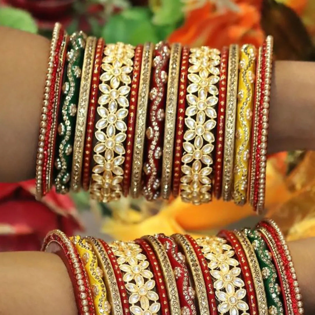 Beautiful Rajasthani Lakh Bridal Chura