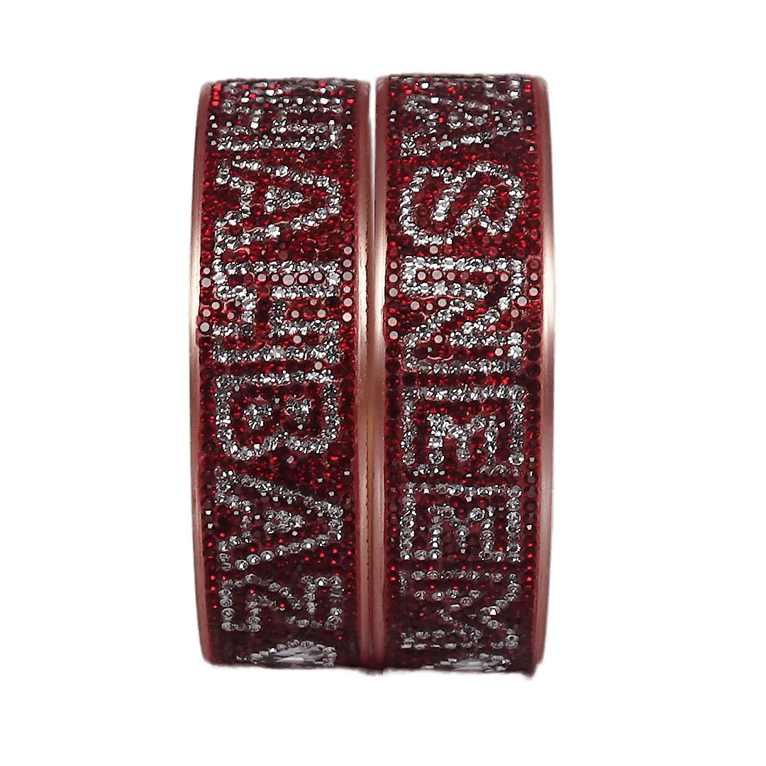 Best Customized Name Bangle Pair (Pack of 2)