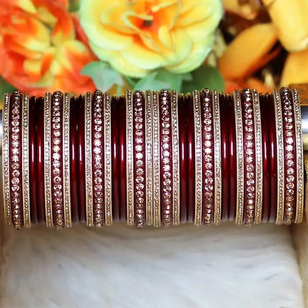 Beautiful Latest Lakh Bridal Bangle Set